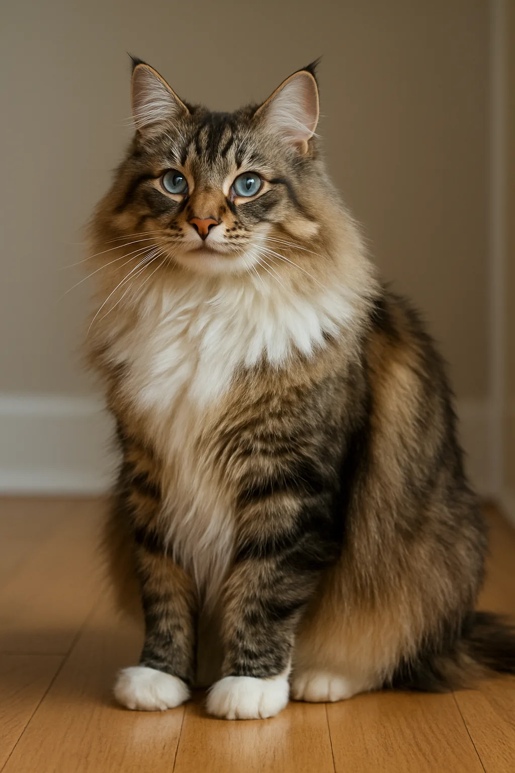 Norwegian Forest Cat Ragdoll Mix